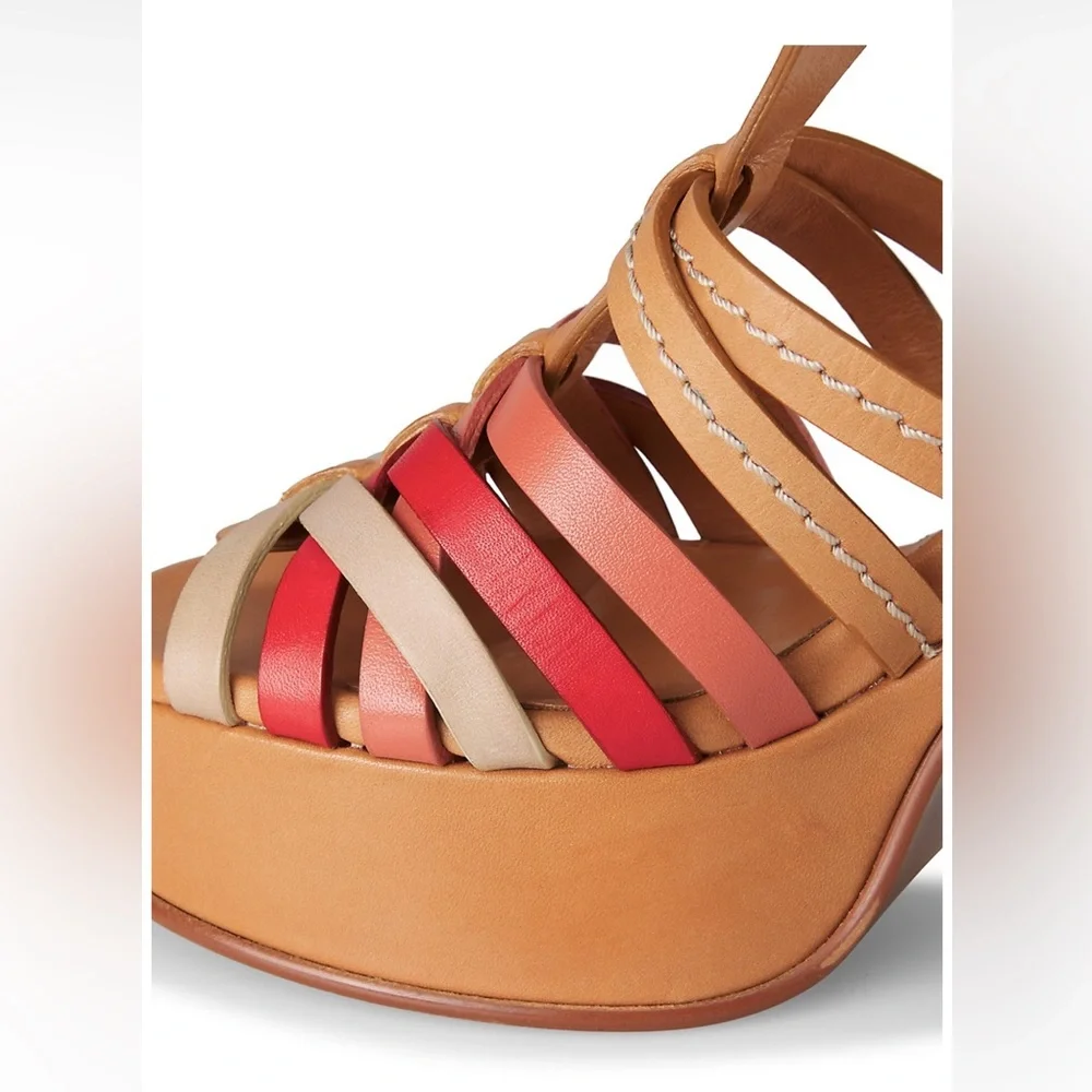 See by Chloé
Sierra 60MM Leather Platform Sandals 👡‼️‼️ - Picture 3 of 11